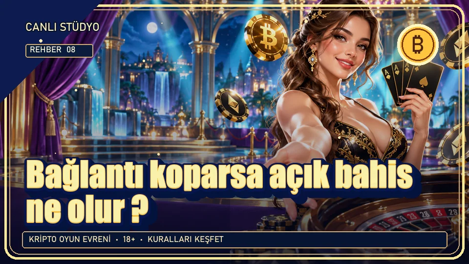 Bağlantı koparsa açık bahis ne olur? için kripto temalı oyun kapağı