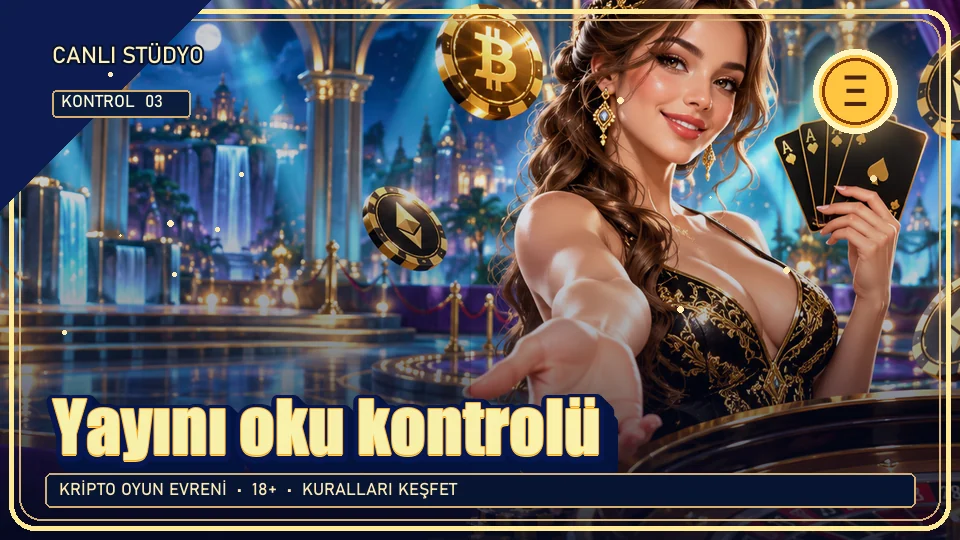 Yayını oku için kripto temalı kontrol görseli