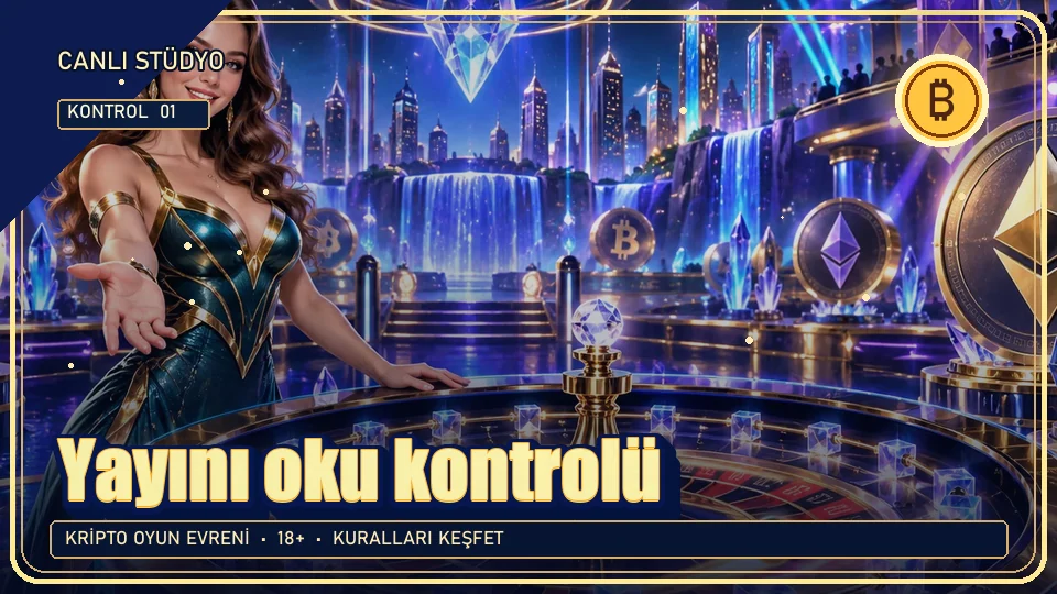 Yayını oku için kripto temalı kontrol görseli