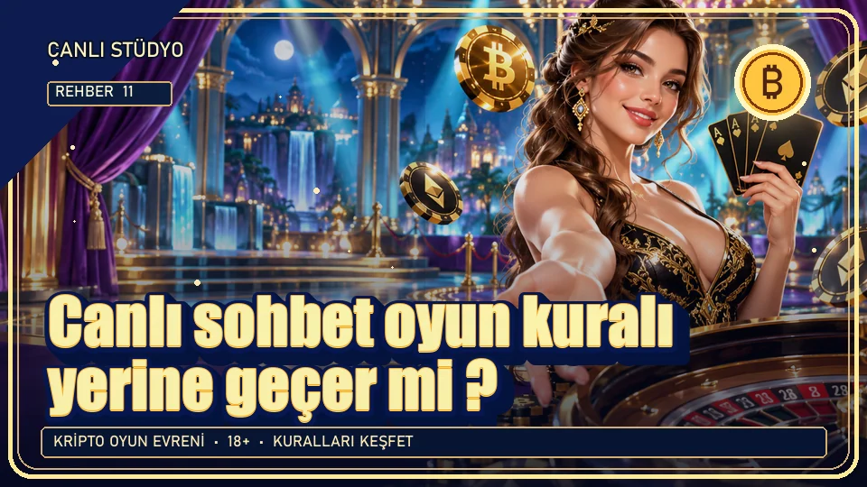 Canlı sohbet oyun kuralı yerine geçer mi? için kripto temalı oyun kapağı